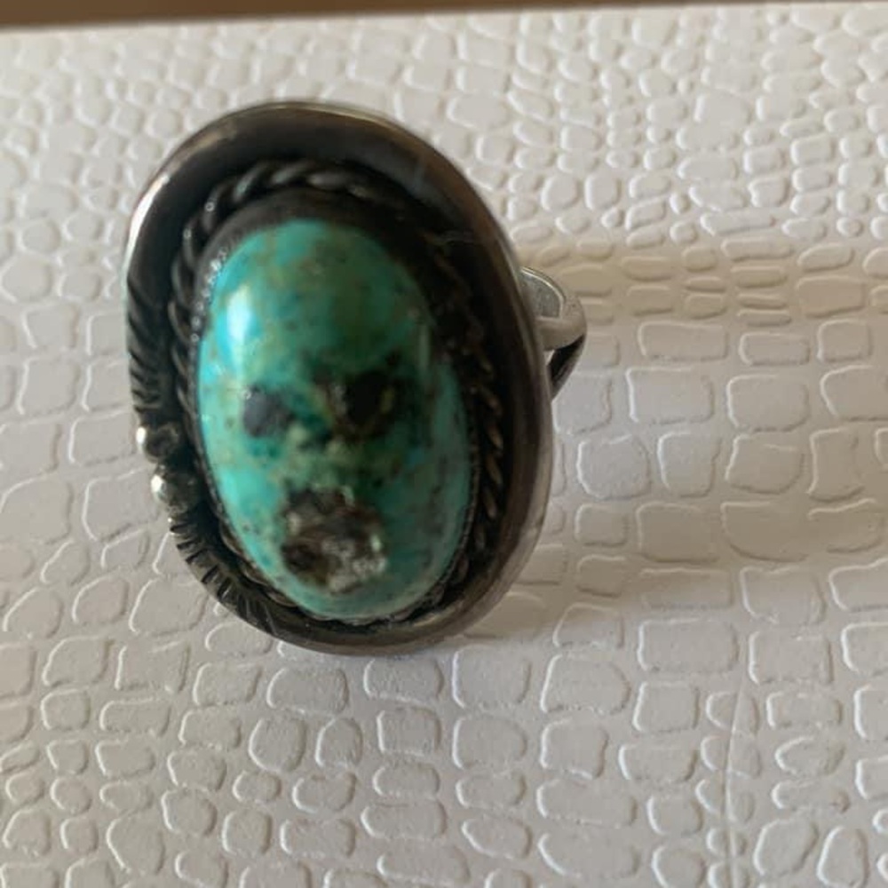 Sterling silver native ring